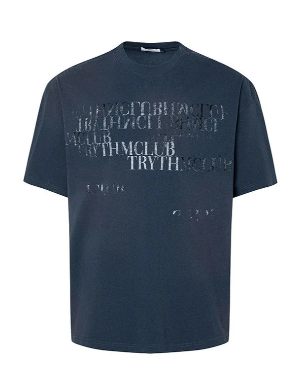 letter logo T shirt BZ11931