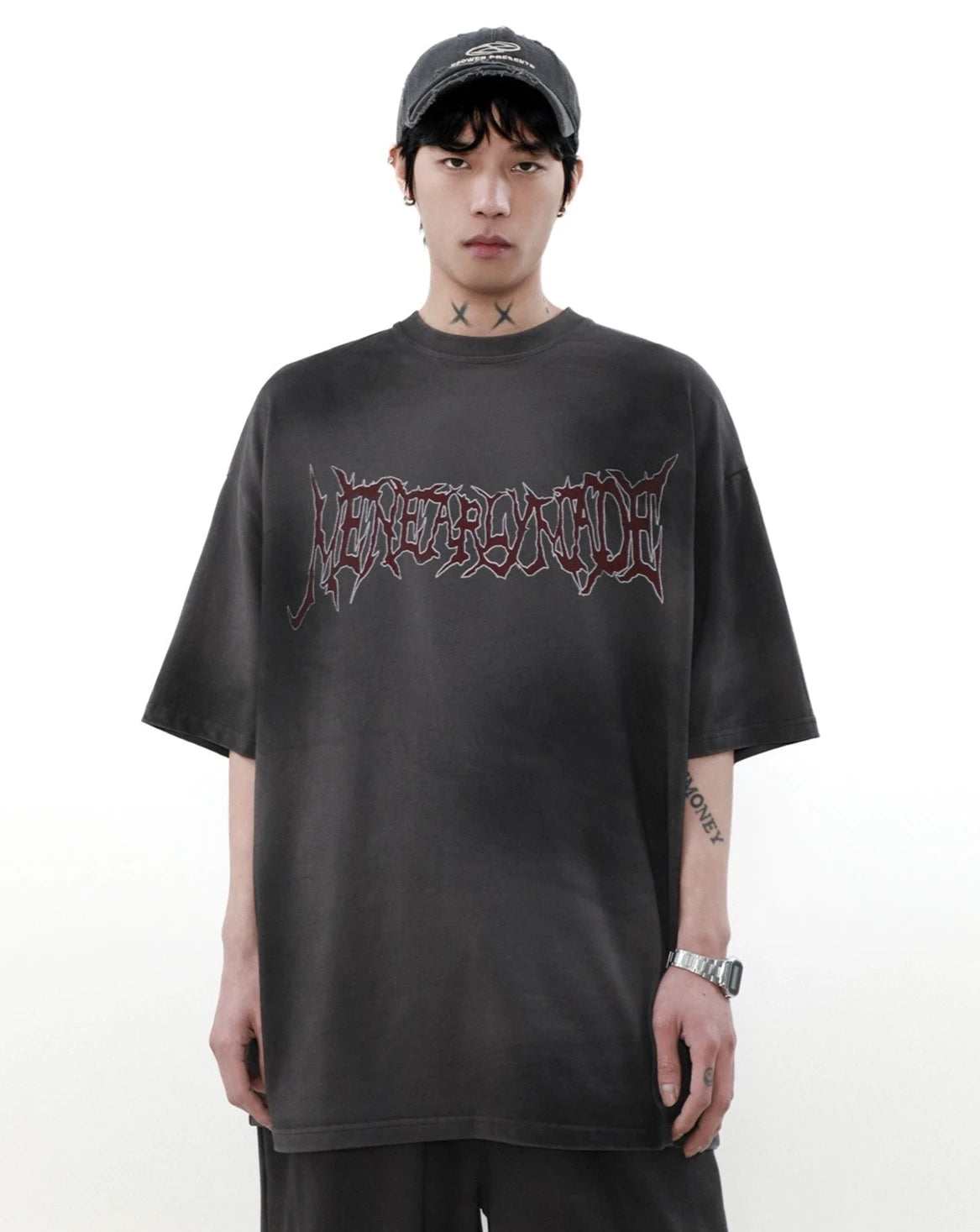 ルーズストリートロゴTシャツ BZ11929