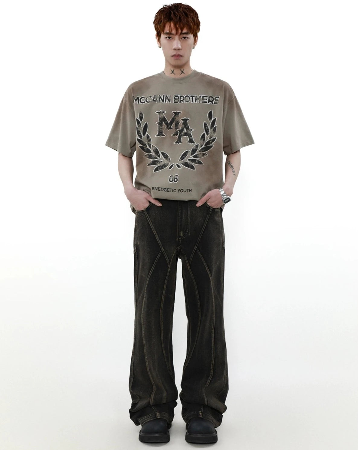 フロントMAロゴTシャツ BZ11926