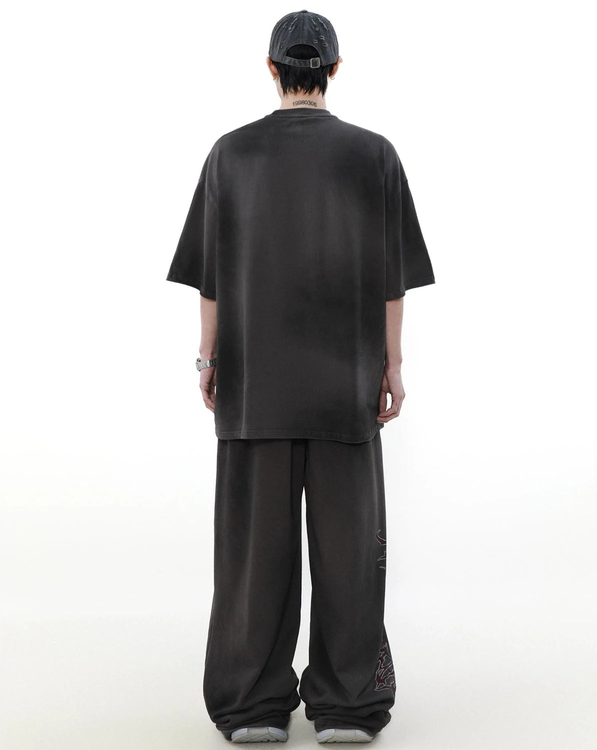 【ランキング】trendy word front T shirt BZ11920
