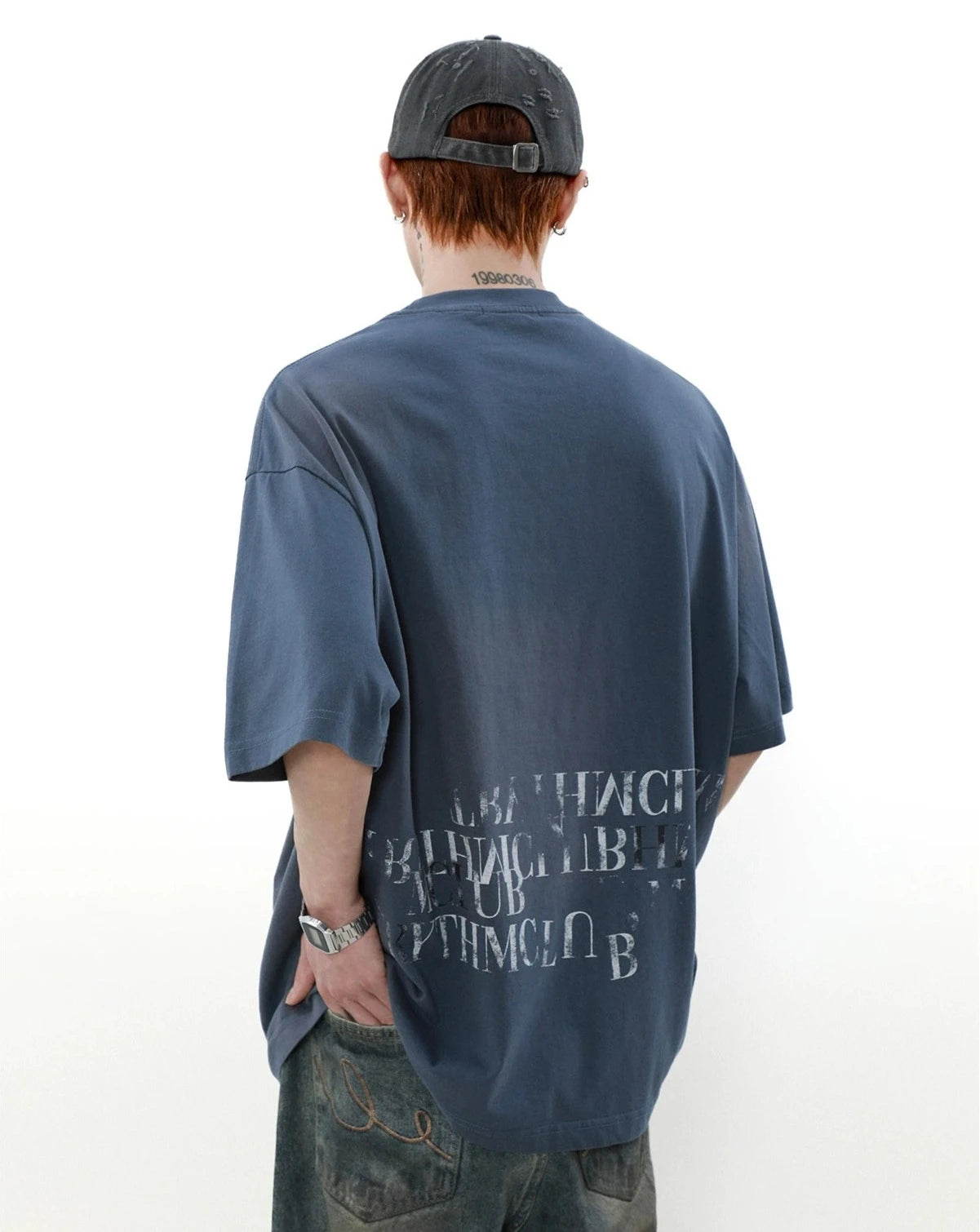 letter logo T shirt BZ11931