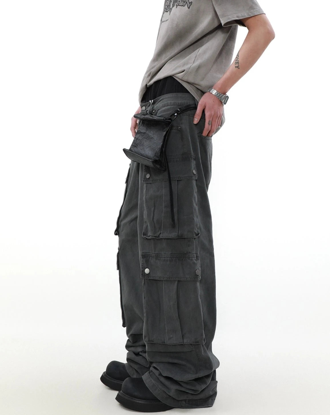 【ランキング】point pocket design pants BZ11919