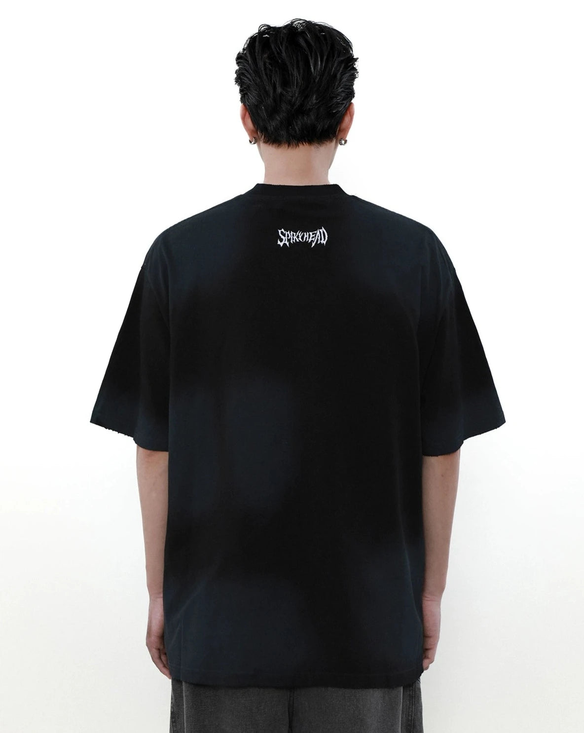 spiky head logo T shirt BZ11933