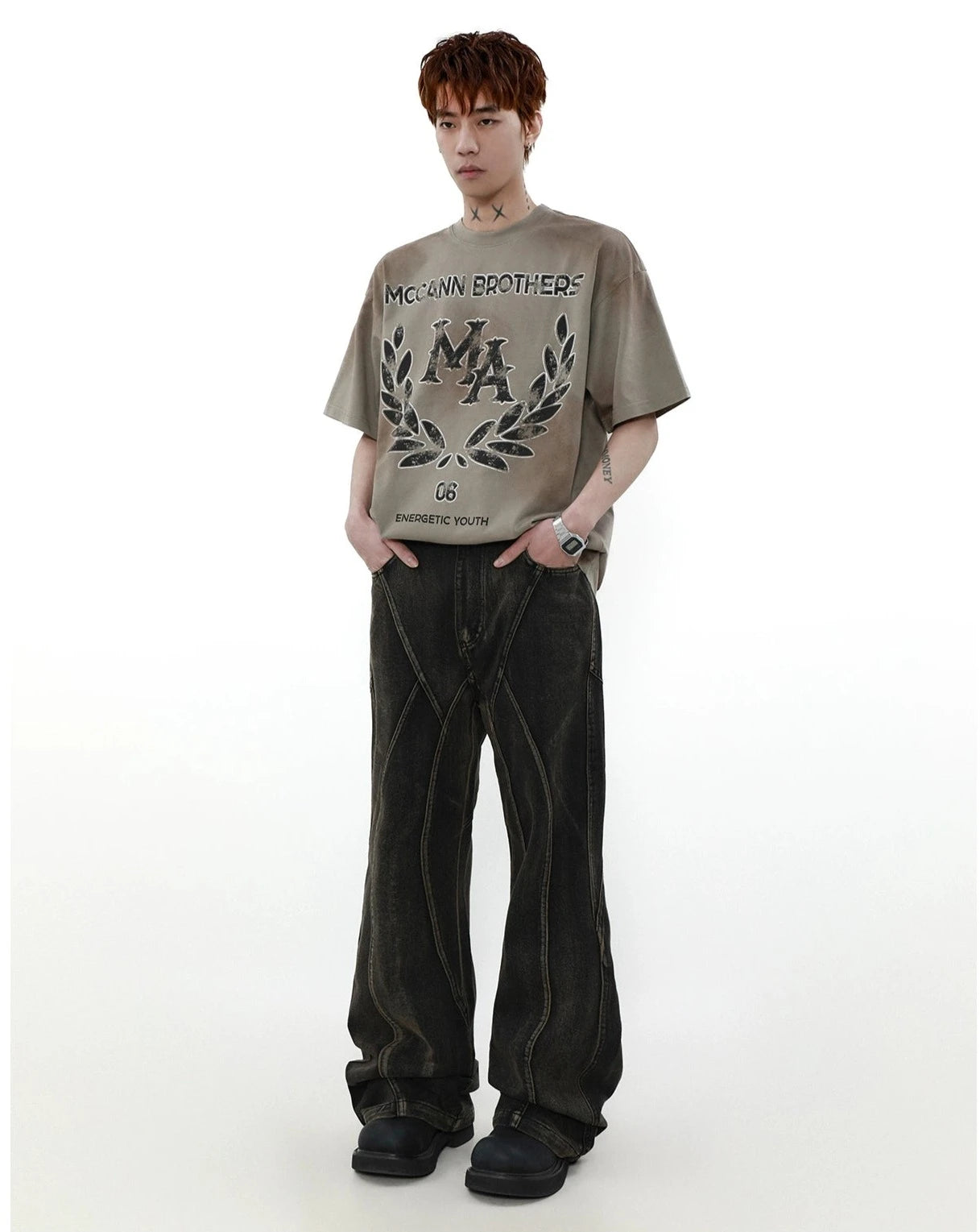 フロントMAロゴTシャツ BZ11926