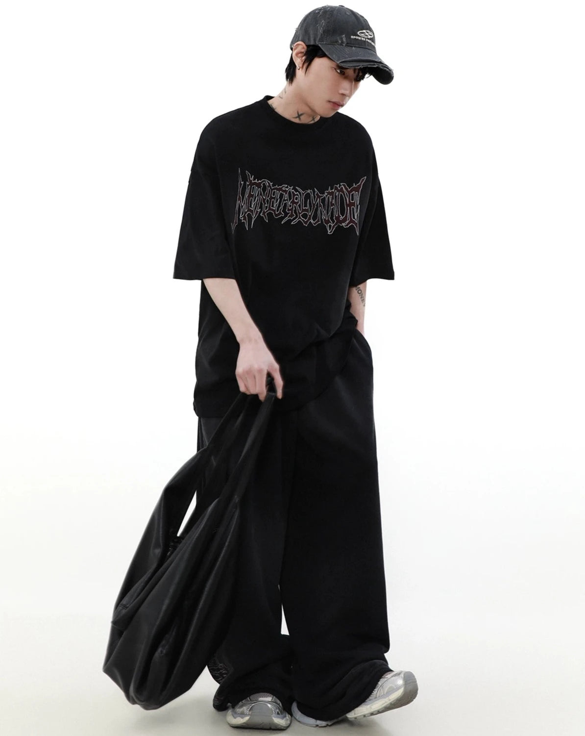 ルーズストリートロゴTシャツ BZ11929