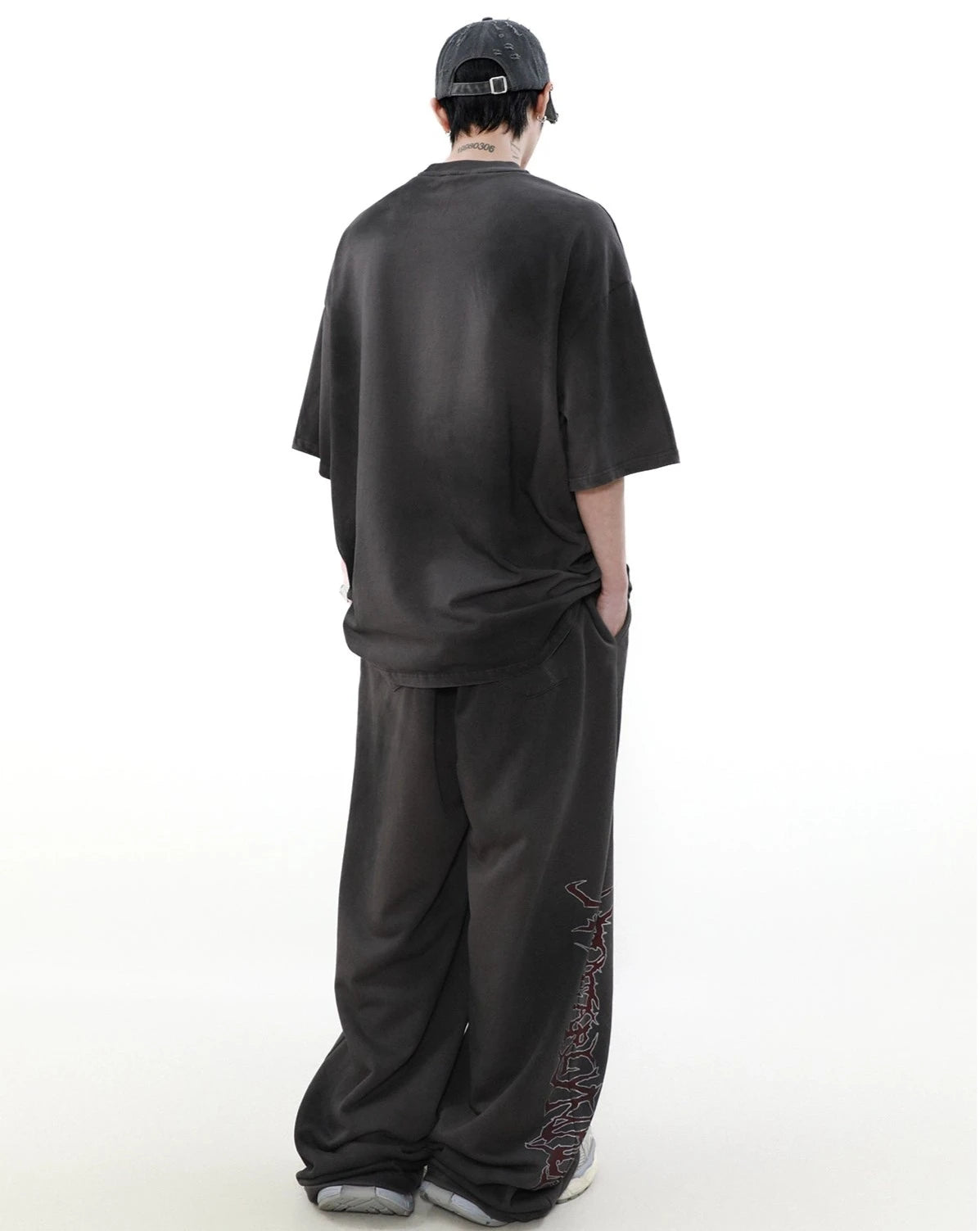 【ランキング】trendy word front T shirt BZ11920