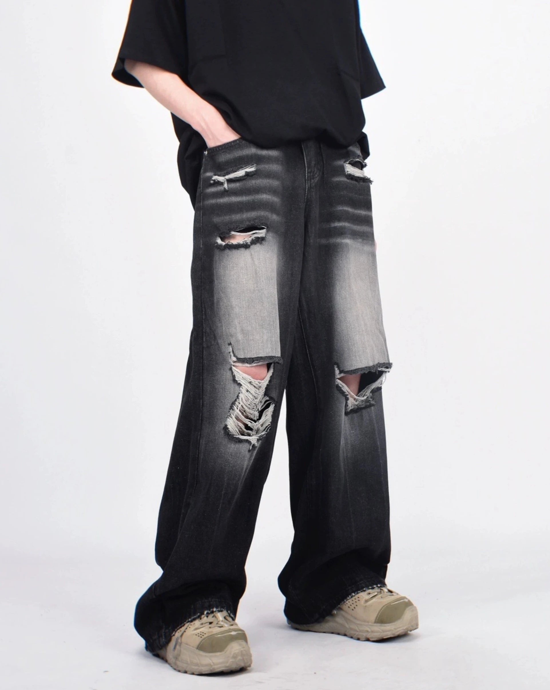 ダメージグラデーションデニム BZ11941
