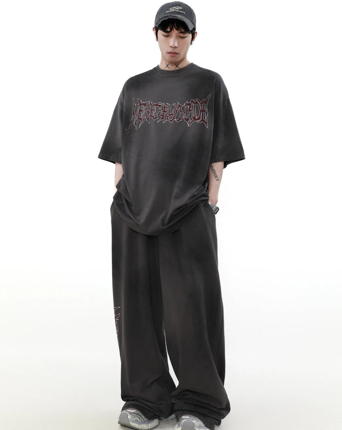 ルーズストリートロゴTシャツ BZ11929