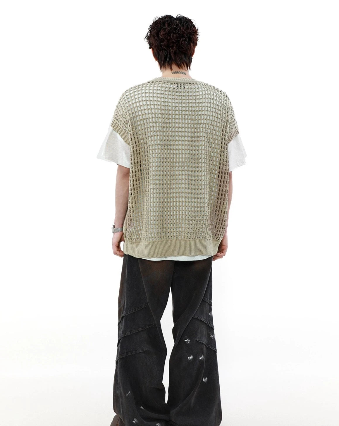 design knit vest BZ11936