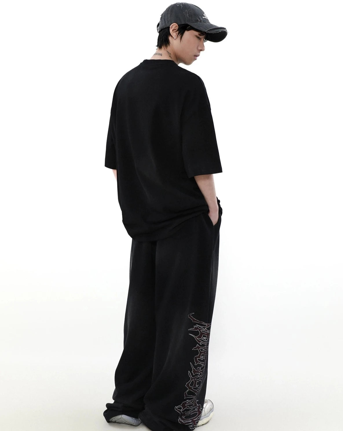 【ランキング】trendy word front T shirt BZ11920