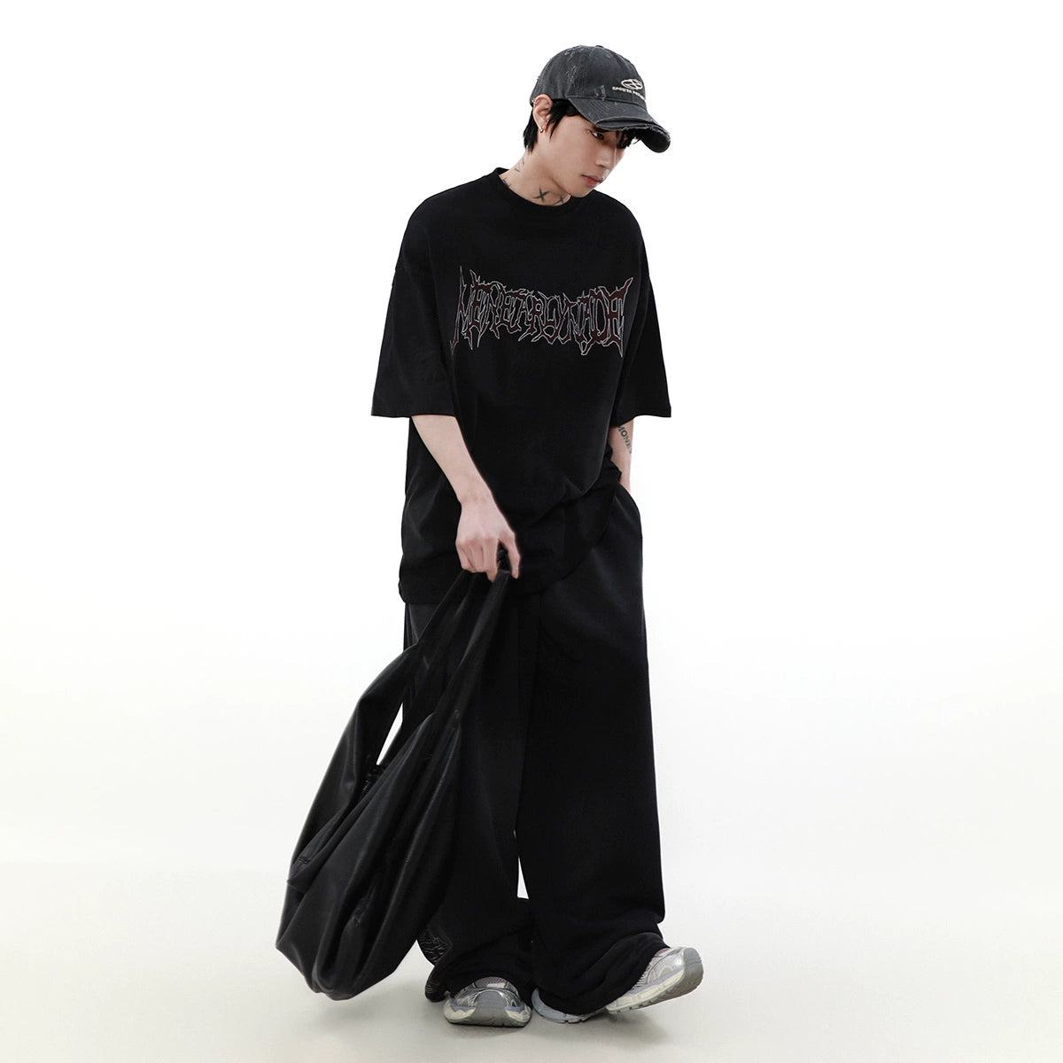【ランキング】trendy word front T shirt BZ11920
