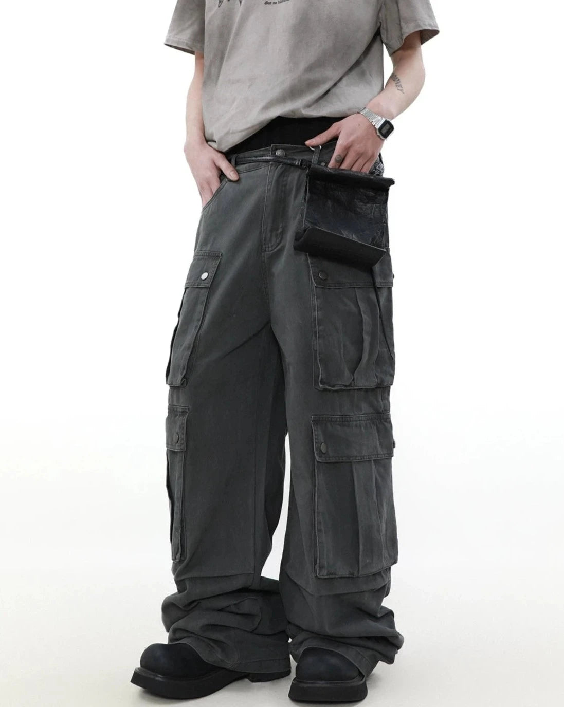 【ランキング】point pocket design pants BZ11919