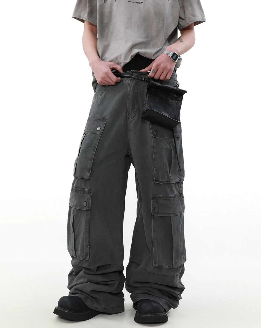 【ランキング】point pocket design pants BZ11919
