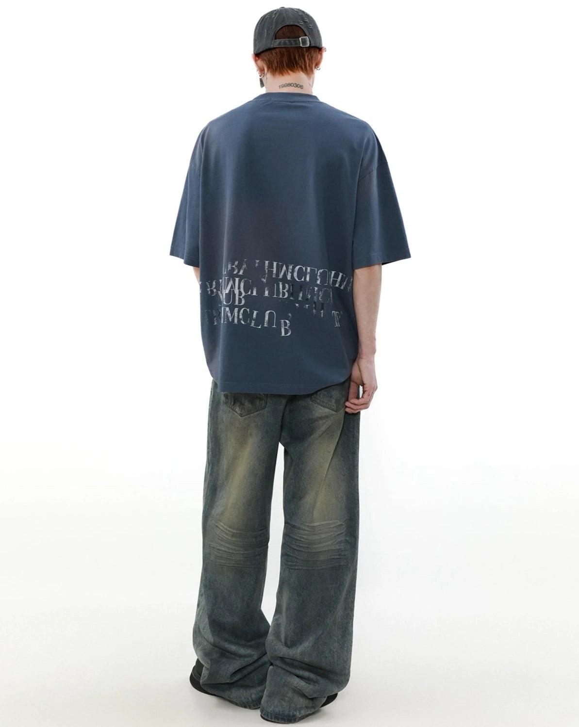 letter logo T shirt BZ11931