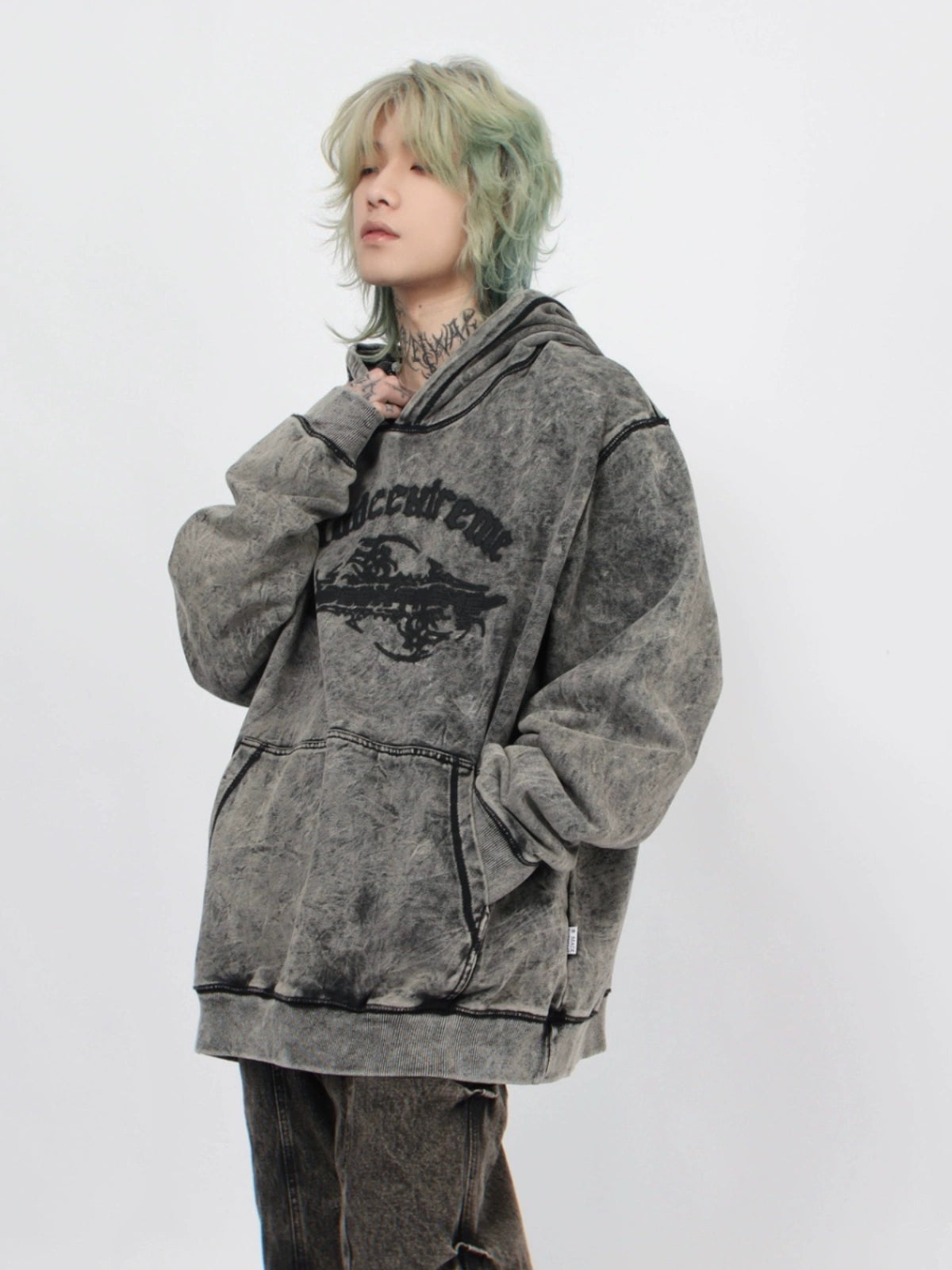 oldgray hoodie BZ11872