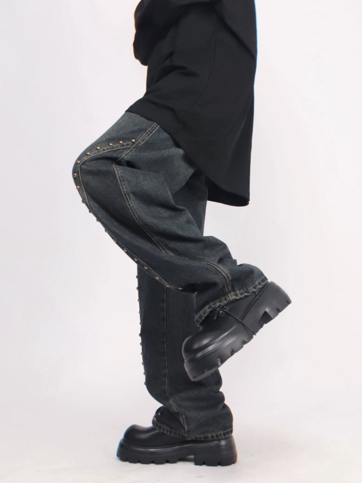 ポイントドレーブデニム BZ11795