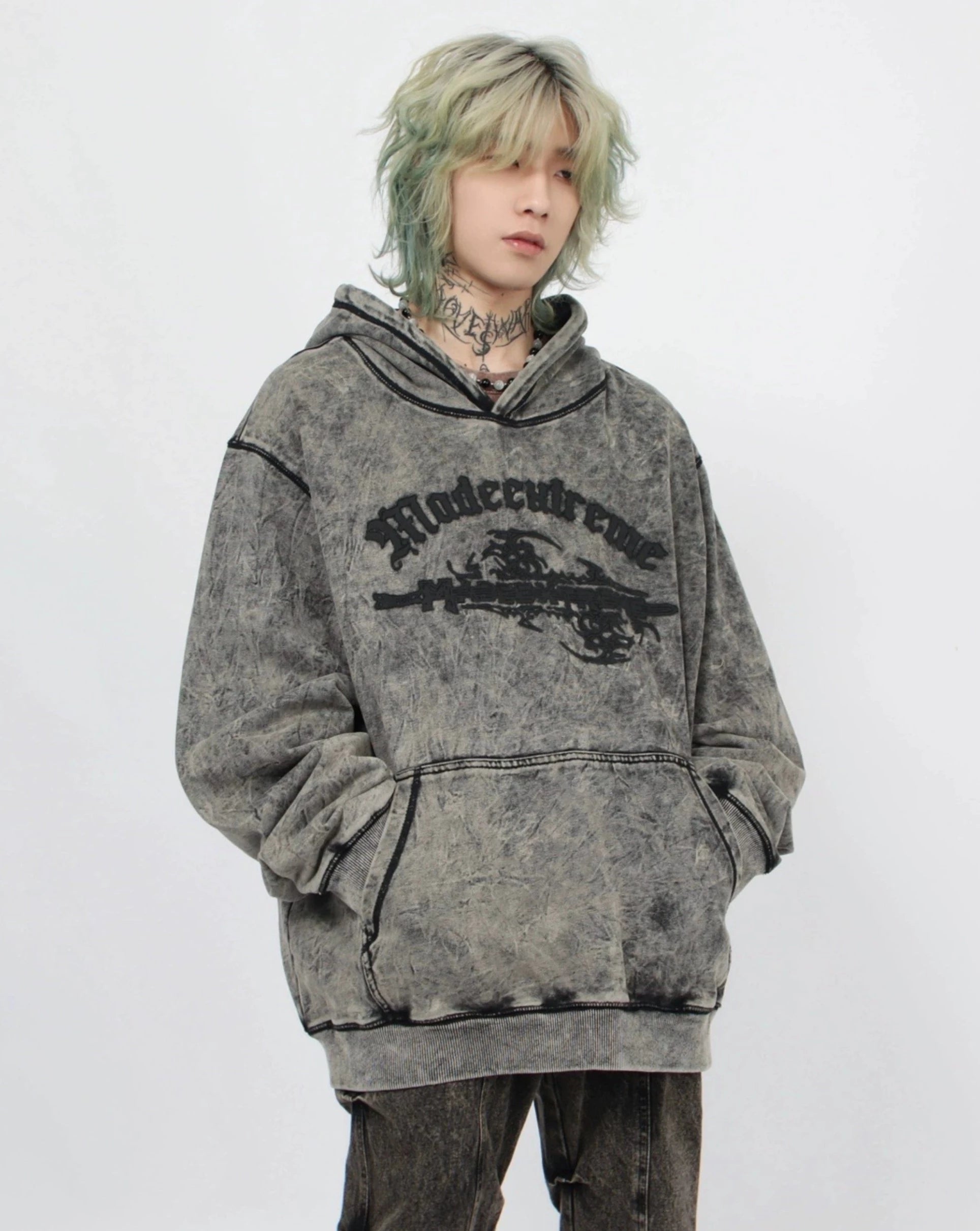 oldgray hoodie BZ11872