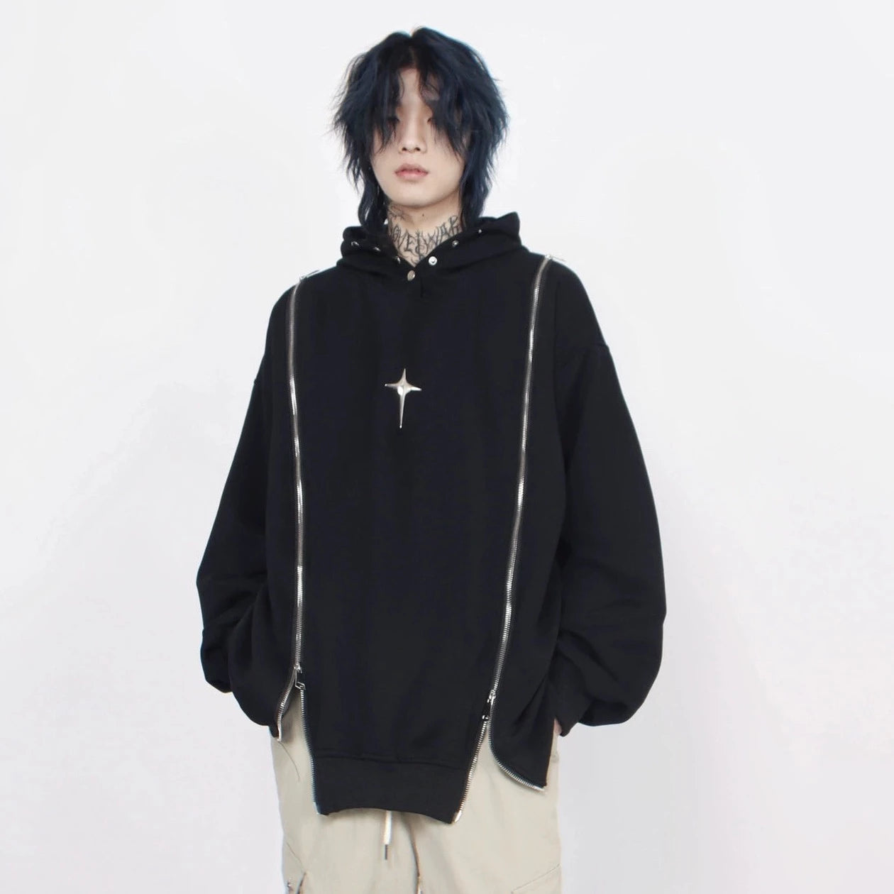 ダブルジップラインパーカー BZ11721