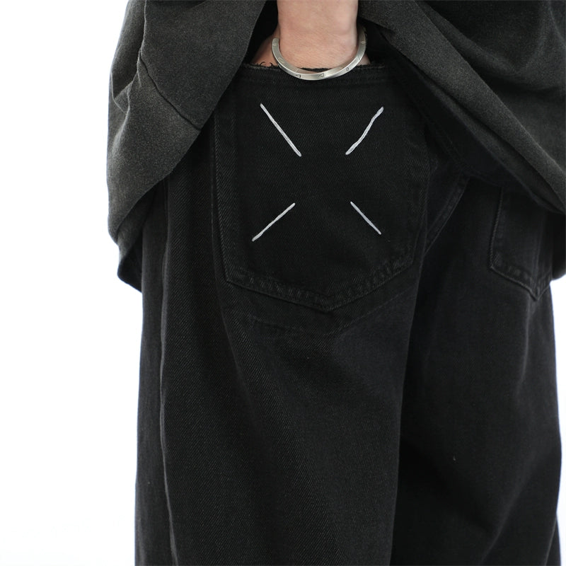 バッグクロスブラックデニム BZ11772