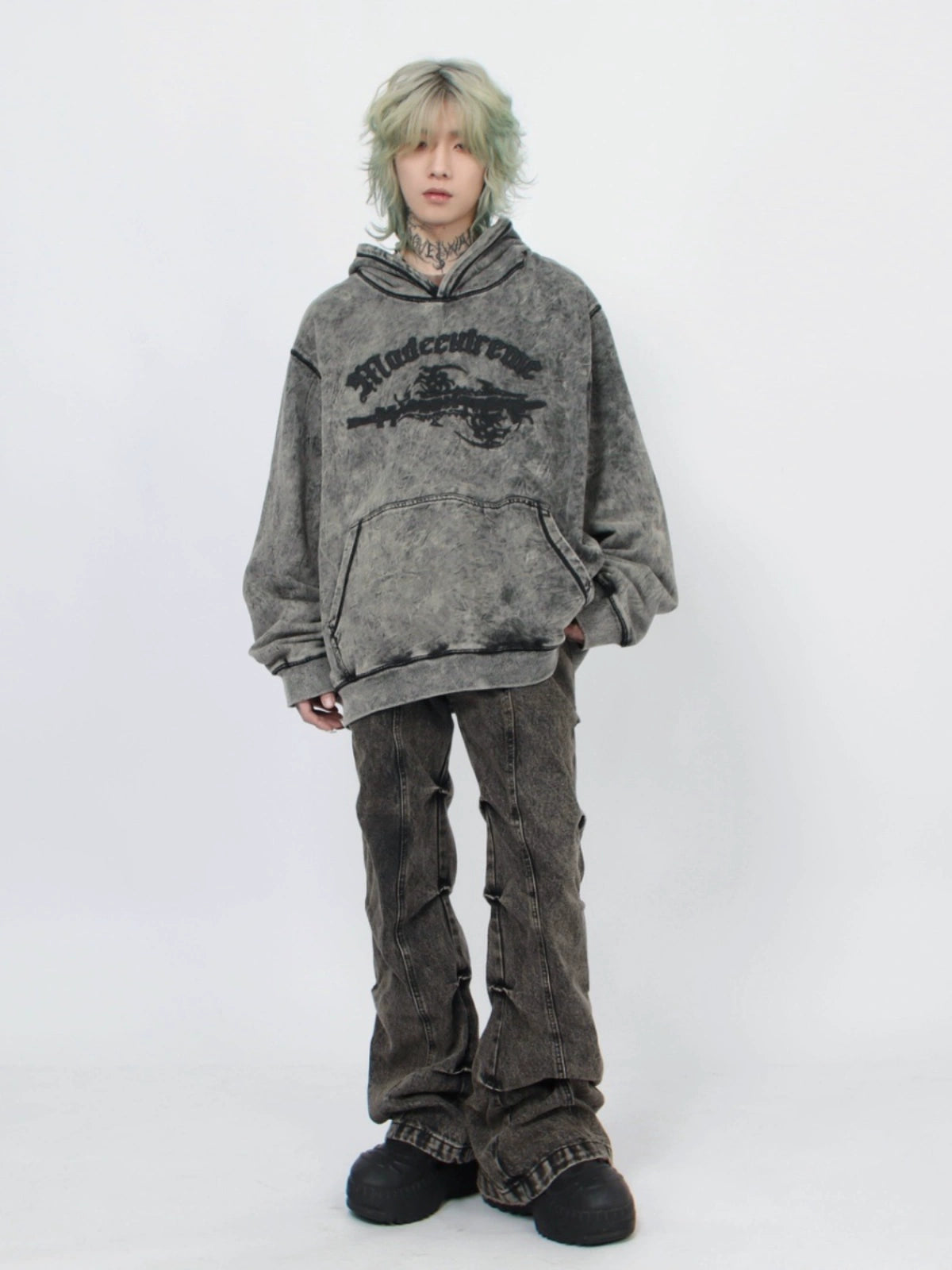 oldgray hoodie BZ11872