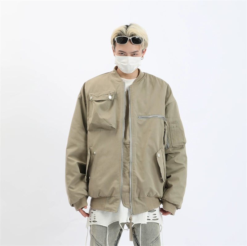 ノーカラージップアウター BZ11788