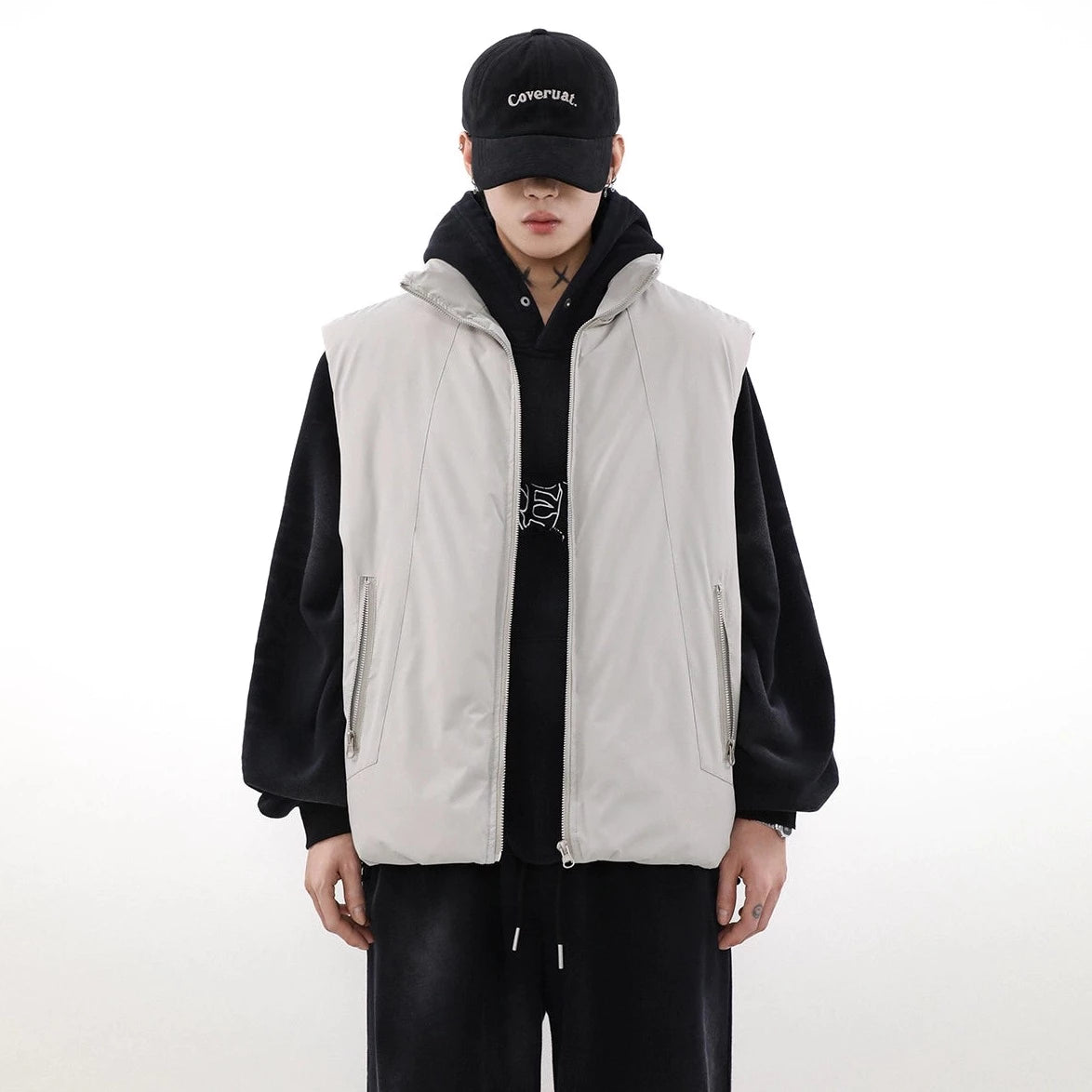 ジップダウンベスト BZ11767