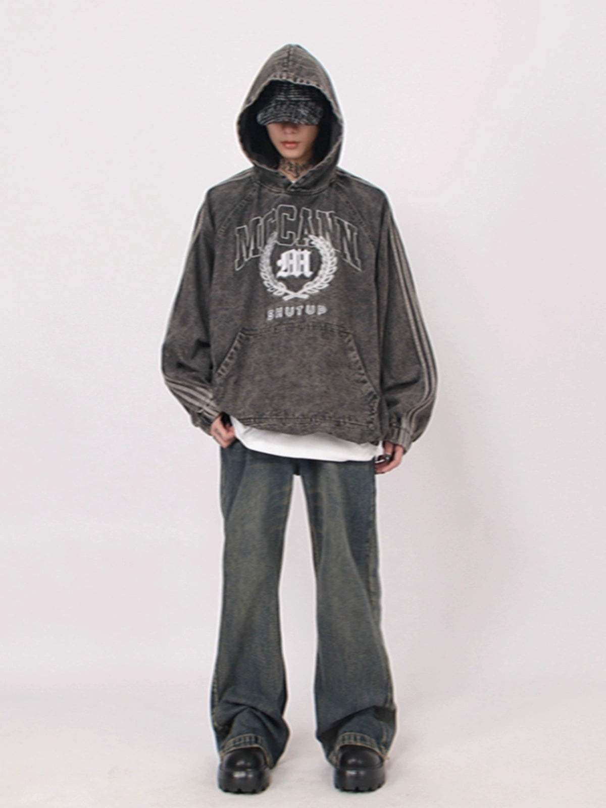 【残りあとわずか】washline hoodie BZ11845