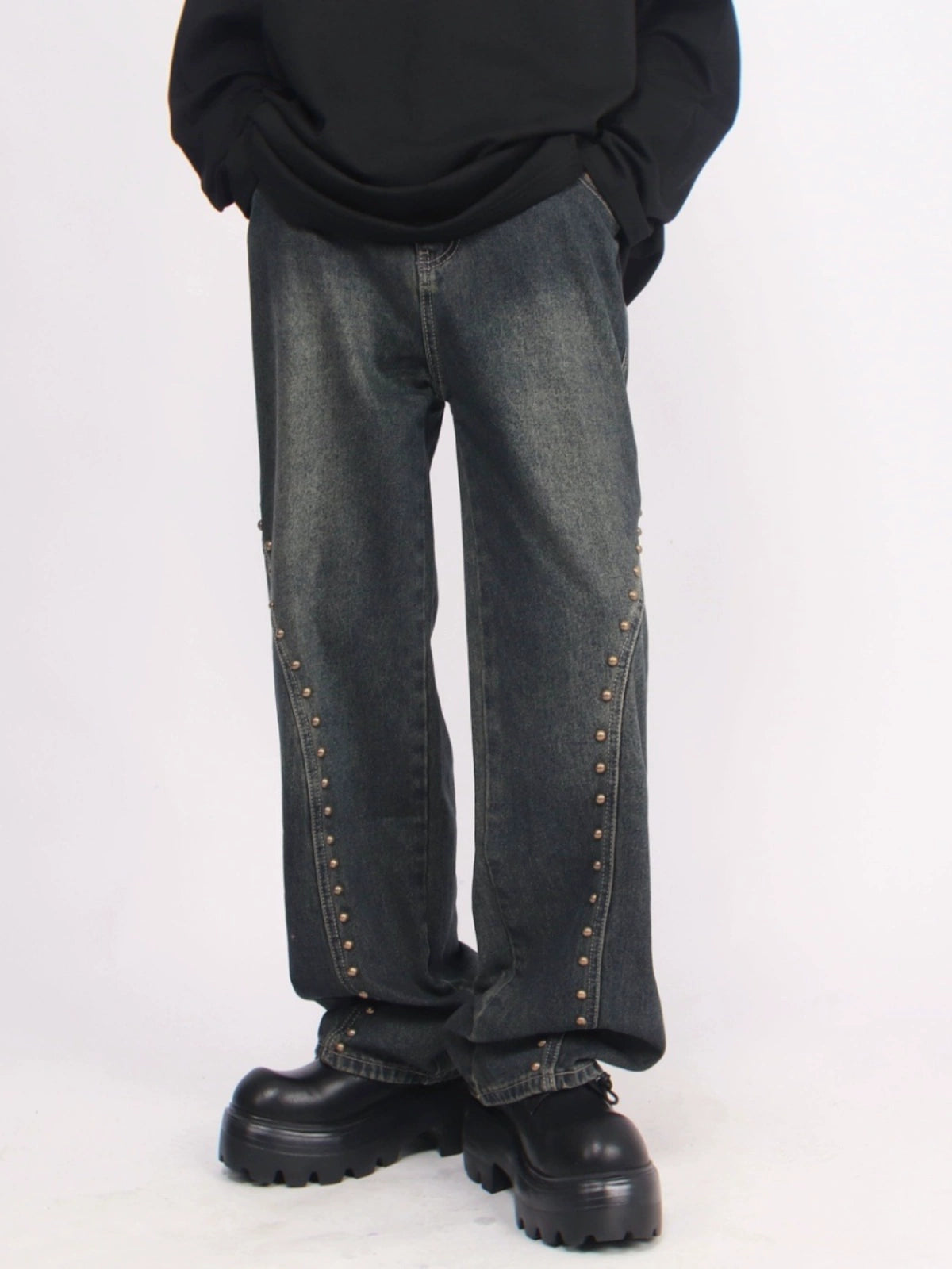 ポイントドレーブデニム BZ11795