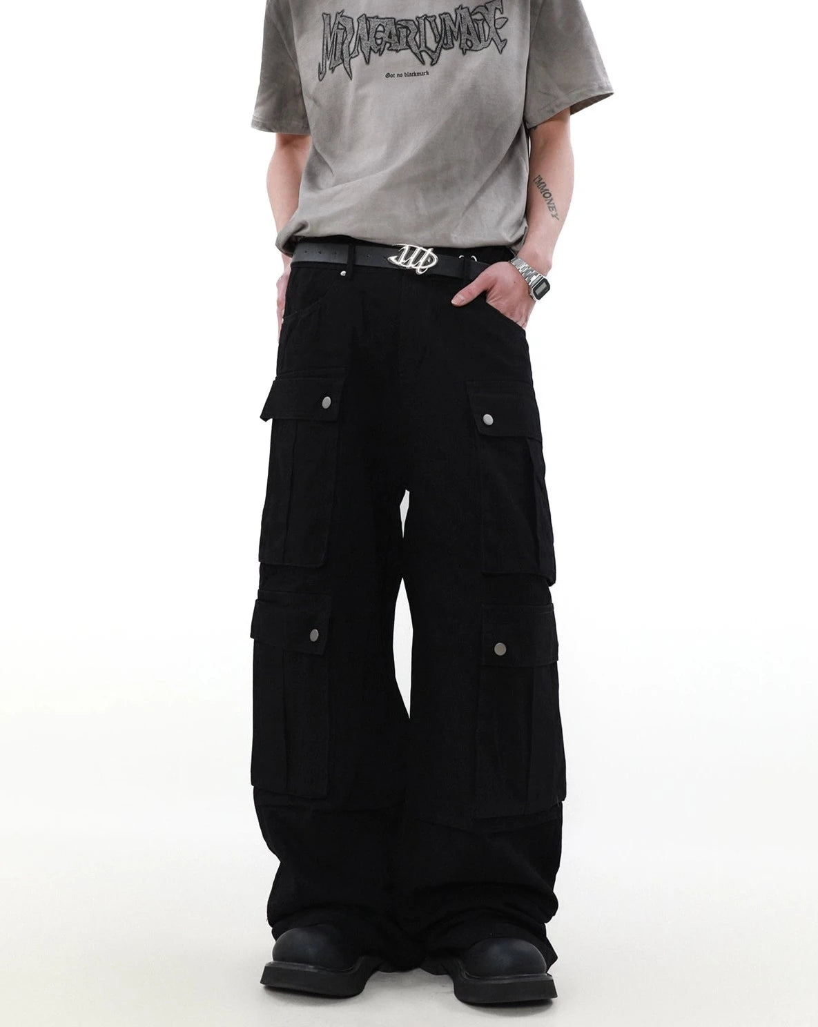 【ランキング】point pocket design pants BZ11919