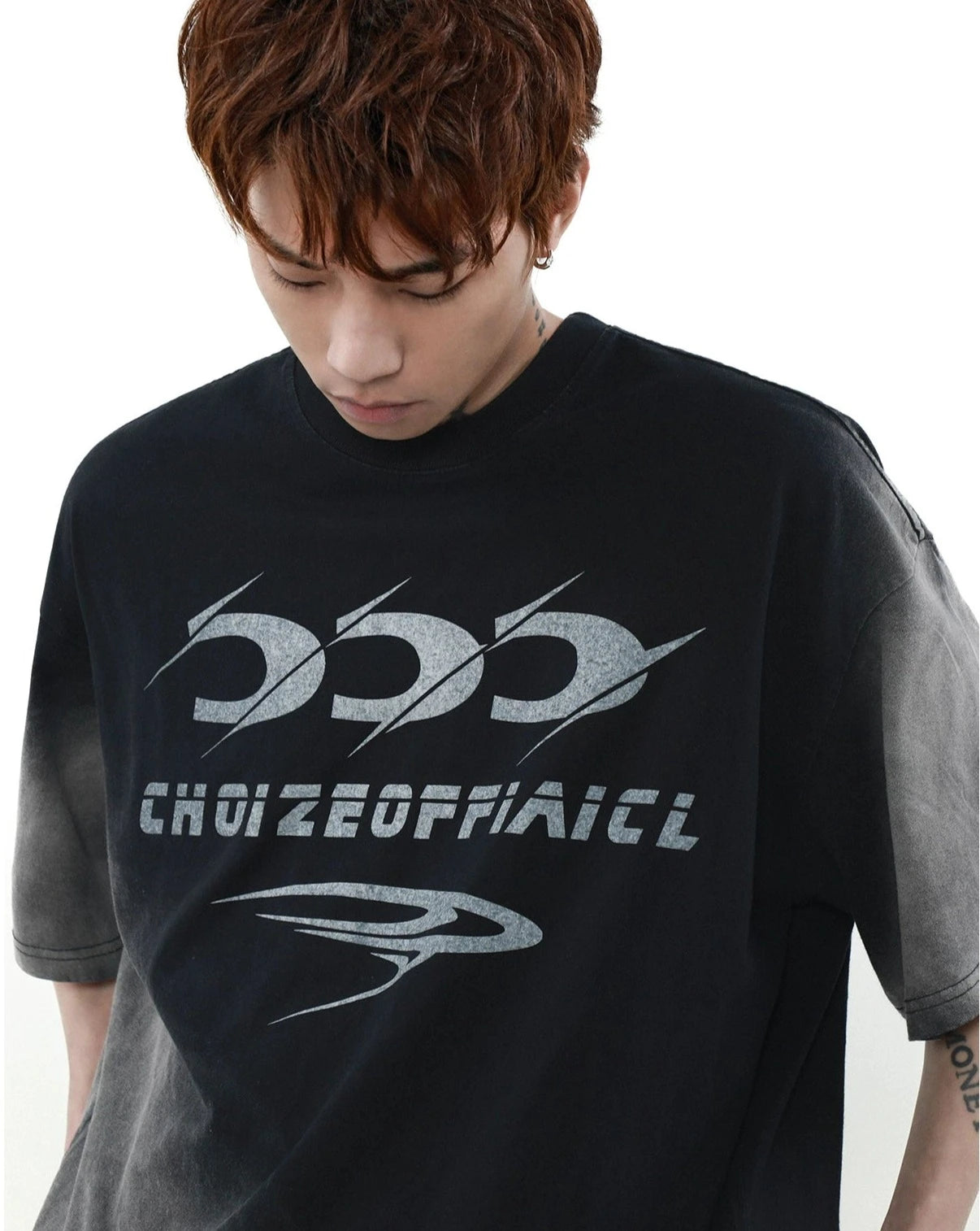 サイドロゴグラデーションTシャツ BZ11932