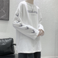 バタフライプリントロングTシャツ BZ3053