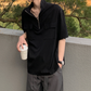 ハーフジップポロTシャツ BZ4292