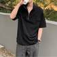 ハーフジップポロTシャツ BZ4292