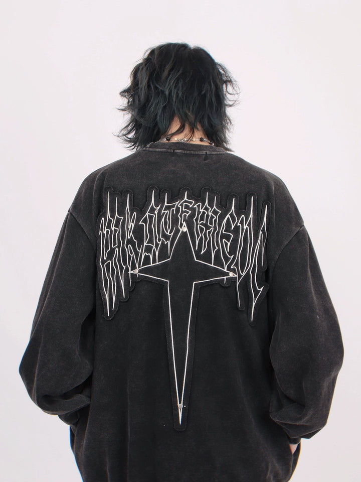 [完売]バッグプリントビッグスウェット BZ11842