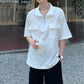 ハーフジップポロTシャツ BZ4292