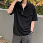 ハーフジップポロTシャツ BZ4292