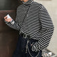タートルネックボーダーTシャツ BZ3154