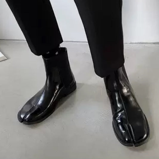 エナメルソックスブーツ  BZ2381